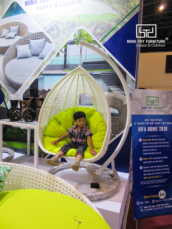 Minh Thy Furniture là lần đầu tiên đồng hành cùng Hội chợ Vifa Home 2018