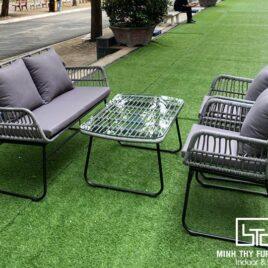 Sofa Mây Nhựa MT1026 2 sofa may nhua mt1026 1