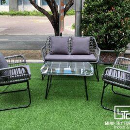 Sofa Mây Nhựa MT1026 1 sofa may nhua mt1026 2