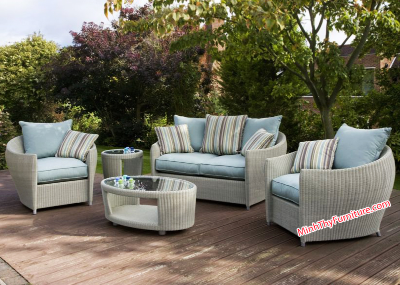 Sofa mây nhựa MT1A20 sofa mây nhựa