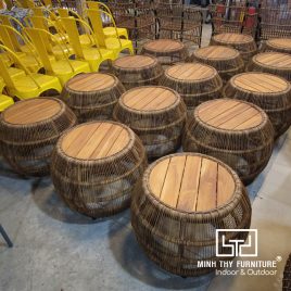 Bộ Bàn Ghế Ban Công Giả Mây MT2060 1 ban ghe ban cong MT2060 2