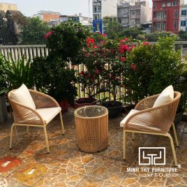Bàn Ghế Ban Công Dây Dù MT2051