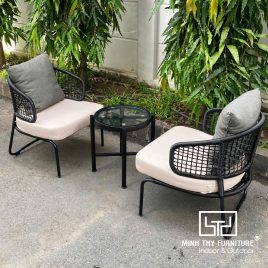 Bàn Ghế Ban Công Giả Mây MT2044 1 ban ghe ban cong ngoai troi mt2044 2