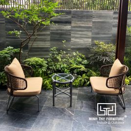 Bàn Ghế Ban Công Giả Mây MT2044