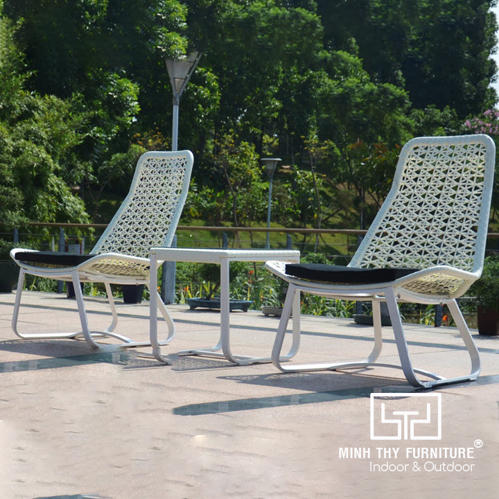 Bàn Ghế Nhựa Giả Mây MT2A151 Bàn Ghế Nhựa Giả Mây MT2A151