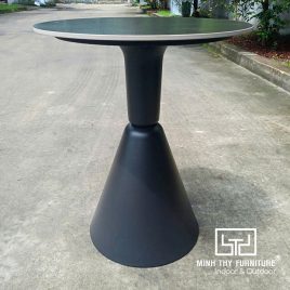 Bàn Cafe Mặt Đá Chân Sắt MTNY002 1 ban cafe mat da chan sat mtny002 1
